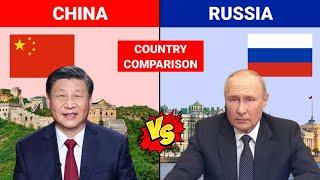 China Vs Russia || Country Comparison 2023 || Versus Kingdom