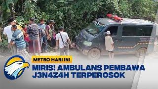 Ambulans Terperosok Akibat Jalan Rusak, Warga Merangin Jambi Tuntut Perbaikan