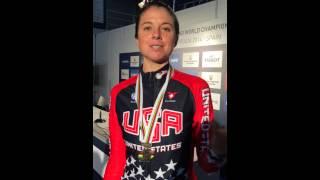 Evelyn Stevens 2014 UCI Road World Championships individual time trial