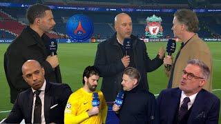 Liverpool vs PSG 1-0 - Arne Slot Interview & Alisson Becker Thierry Henry and Rio Ferdinand reaction