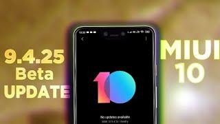 MIUI 10 9.4.25 Global beta PIE Update | Awesome Update With Too Many New Features | 