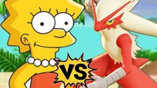 LISA SIMPSON vs BLAZIKEN MUGEN