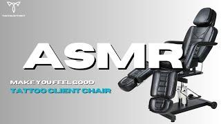 TATARTIST ASMR | Silent Display Tattoo Client Chair.#asmr #furniture #tattoo #tattoochair #tatuajes