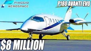 Inside The $8 Million Piaggio P180 Avanti Evo