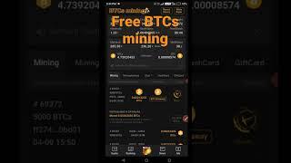 Get free bitcoin | BTCs mining | without investment