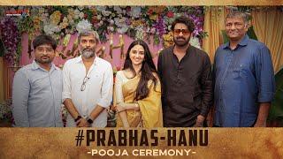 #PrabhasHanu Pooja Ceremony | Prabhas | Hanu Raghavapudi | Imanvi | Vishal Chandrashekhar | MMM