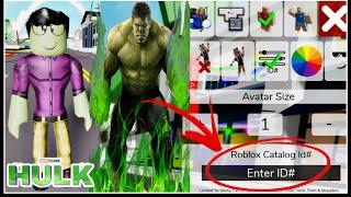 HOW TO BECOME THE HULK CODES BROOKHAVEN ROBLOX