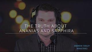 The Truth About Ananias and Sapphira | Andrew Farley
