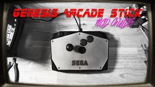 Sega Genesis Pad Hack Arcade Stick // ARCADE STICK MODS