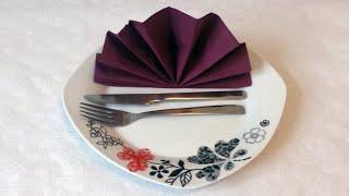 How to do paper napkin folding 05