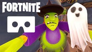 Fortnite Halloween 360 video Google Cardboard VR Box SBS 3D 4K