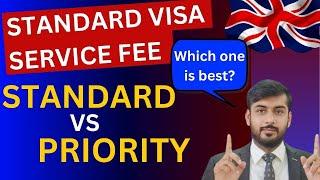 UK Priority Visa Fee ? Standard Vs Priority which one is best? Watch for details