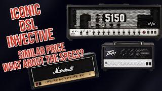EVH 5150 ICONIC,PEAVEY INVECTIVE,MARSHALL DSL 100 CHOOSE YOUR WEAPON?