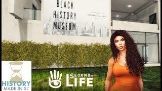 History Made in Second Life - Virtual Black History Museum