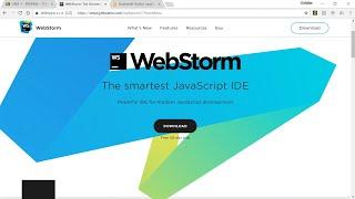 JavaScript - Installing and Using WebStorm IDE from JetBrains