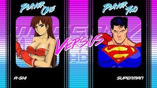 M.U.G.E.N Battles: A-Shi Vs Superman