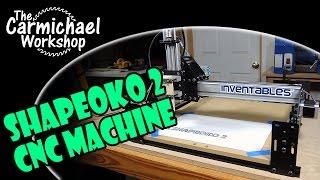 Inventables Shapeoko 2 CNC Machine - Assembly and First Project