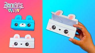 Como Hacer Cajita de Papel de OSITO ORIGAMI - Origami Bear Box