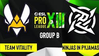 CS:GO - Team Vitality vs. Ninjas in Pyjamas [Inferno] Map 1 - ESL Pro League Season 13 - Group B