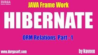 Hibernate tutorial | ORM Relations Part - 1 by Naveen