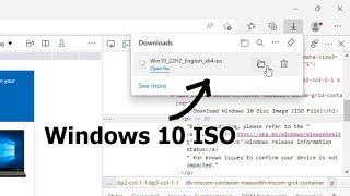 How to download Windows 10 ISO directly from Microsoft homepage