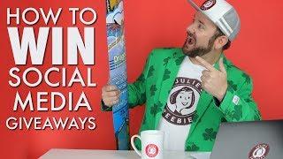  How to enter (AND WIN) Social Media Giveaways & Sweepstakes