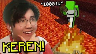 Gw Reaksi Ke Momen 1000 IQ di Minecraft Yang Paling Satisfying ...