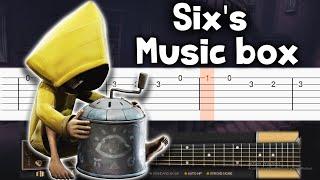 Little Nightmares 2 - Six's Music Box - Guitar tutorial (TAB)