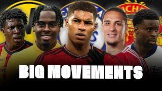  RASHFORD BOOM! BYNOE GITTENS, ANTONY MOVE, CHELSEA CB, UNITED NEW NAME…