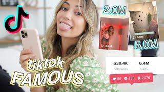 how to become tiktok FAMOUS (0-500k) & go viral overnight!