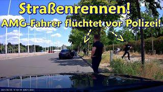 AMG-Fahrer flüchtet vor Polizei, Baustellen-Raser, Auto in Rettungsgasse | DDG Dashcam Germany |#271