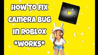 How to fix camera glitch in roblox mobile | robloxer simra