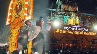 "#Ambadi Balan Mass entry by Sailesh Vaikom at Anayadi Pooram 2025...."