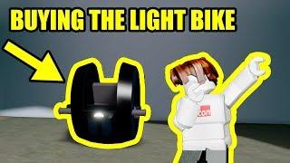 BUYING the 5 MILLION LIGHT BIKE | Roblox Mad City