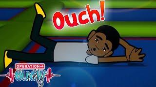 Sprains and Strains!  | Biology for Kids | Full Episodes | Operation Ouch