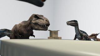 Who is the strongest dinosaur you know? (Jurassic World Funny Animation short)