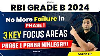 RBI Grade B 2024 Phase 1 Preparation Best Strategy | How To Crack RBI Phase 1 | RBI Grade B Syllabus