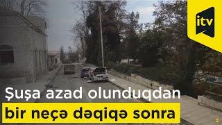 Şuşa azad olunduqdan sonra şəhərdə aparılmış ilk çəkilişlərdən biri