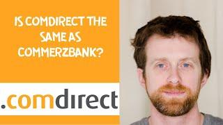 Is Comdirect the same as Commerzbank?