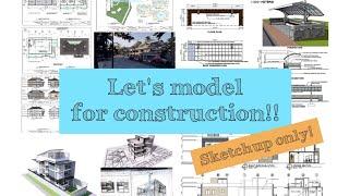 Sketchup BIM 5 - Dynamic Components | Structural Demo