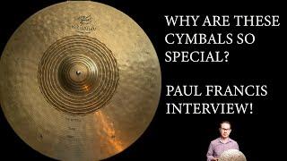 The RAREST modern Zildjian cymbals | Interview with Paul Francis!