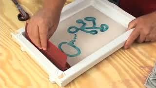 Tutorial Serigrafia en positivo totenart com