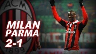 Milan-Parma 2-1