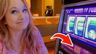 Spinning My Lucky $100 Wheel Of Fortune Slot Machine!