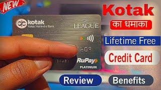 Kotak Lifetime Free credit card 2024 | Platinum League card | Best Credit Card for cashback