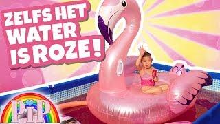 ALLES ROZE IN HET ZWEMBAD !!   - PIP #30