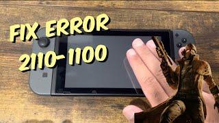 How To Fix Nintendo Switch Error 2110-1100