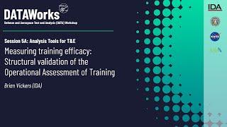 Measuring training efficacy: Structural validation of the Operational Assessment of Training