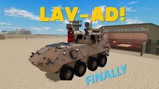 Reviewing LAV-AD in WAR TYCOON!