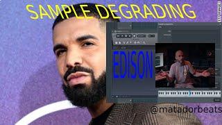 HOW TO GET THE OVO SAMPLE SOUND | DRAKE SECRET SAUCE (sample degrading) | @matadorbeats